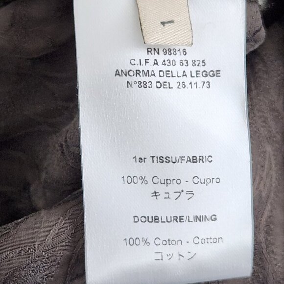 Cotelac France Jacquard Floral Wide Leg Baggy Barrel Pants Size 1 (6 US) - Picture 8 of 10